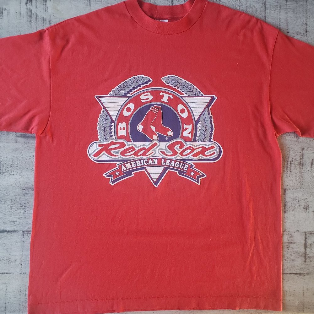 Boston Red Sox Single Stitch Tee